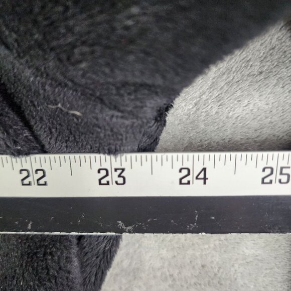 Womens Black Fila Sport Fleece Plush Jacket Full Zip Mock Neck Polyester XL - Picture 10 of 12